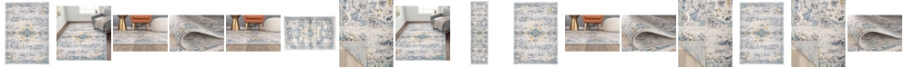 Main Street Rugs Home Lyon Lyn835 Blue Area Rug Collection